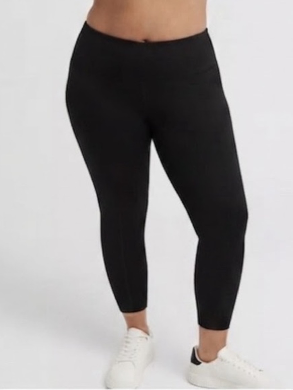 NWT TORRID Black Stretch Athletic Capri Pants 5X